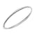 Sand Dune Ripple Texture Hinged Bangle (B5381)