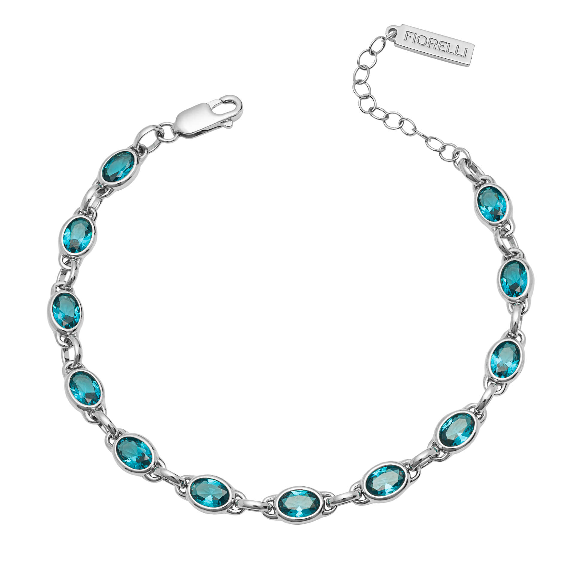 Aqua Nano Crystal Bracelet (B5383T)