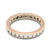 18ct Yellow gold Tiffany & Co diamond wedding band channel set full eternity ring