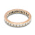 18ct Yellow gold Tiffany & Co diamond wedding band channel set full eternity ring