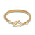 18ct Yellow gold Tiffany mesh rope bracelet (t-bar)