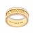 18ct Yellow gold Tiffany & Co 1661 Roman Atlas Numeral band ring