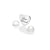 Sterling Silver Best Friend Charm with Moonstone Cabochons