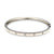18ct White Gold Diamond Bangle