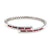 18ct White Gold 3 Row Diamond Bangle