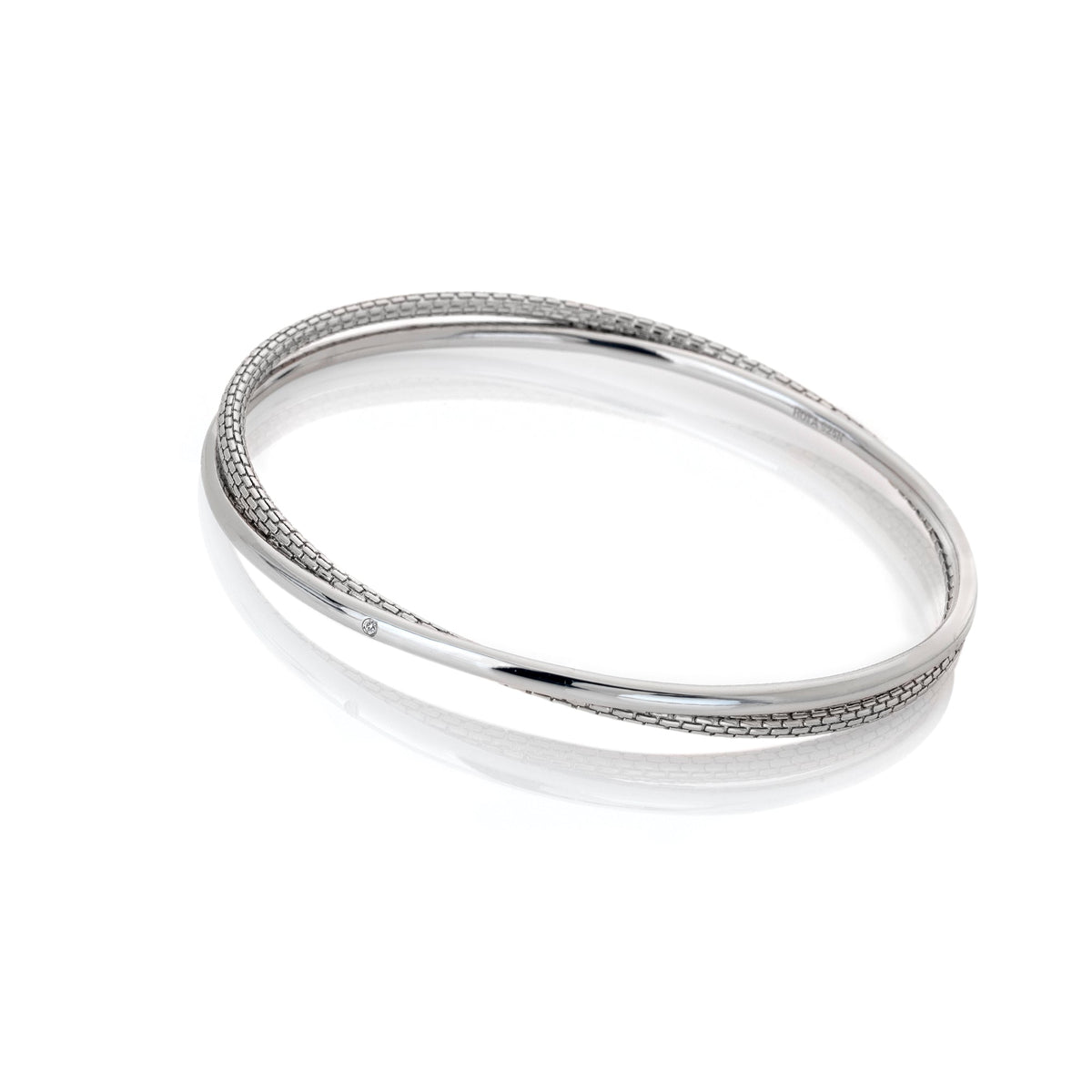 Woven Interlocking Bangle
