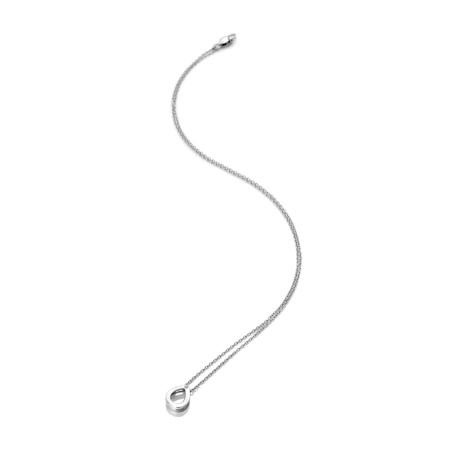 Diamond Amulet Teardrop Pendant