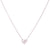 Platinum Tiffany & Co Diamond heart necklace